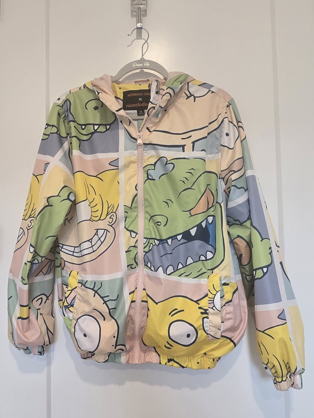 Nickelodeon Rugrats X Members Only Pastel Jacket With Hood